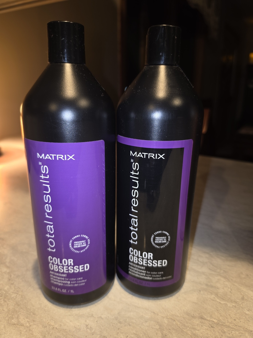 Matix Color Obsessed - Black & Purple Bottles